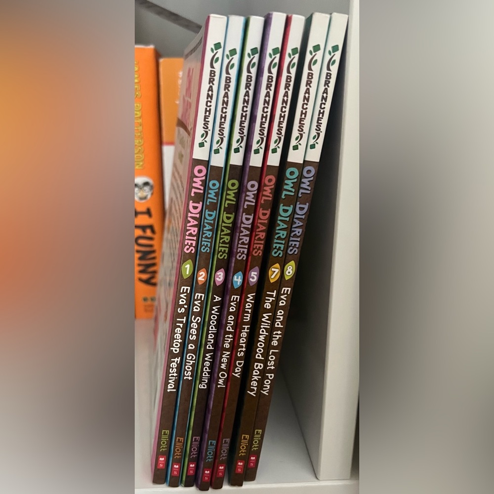 Owl diaries set Books 1-8